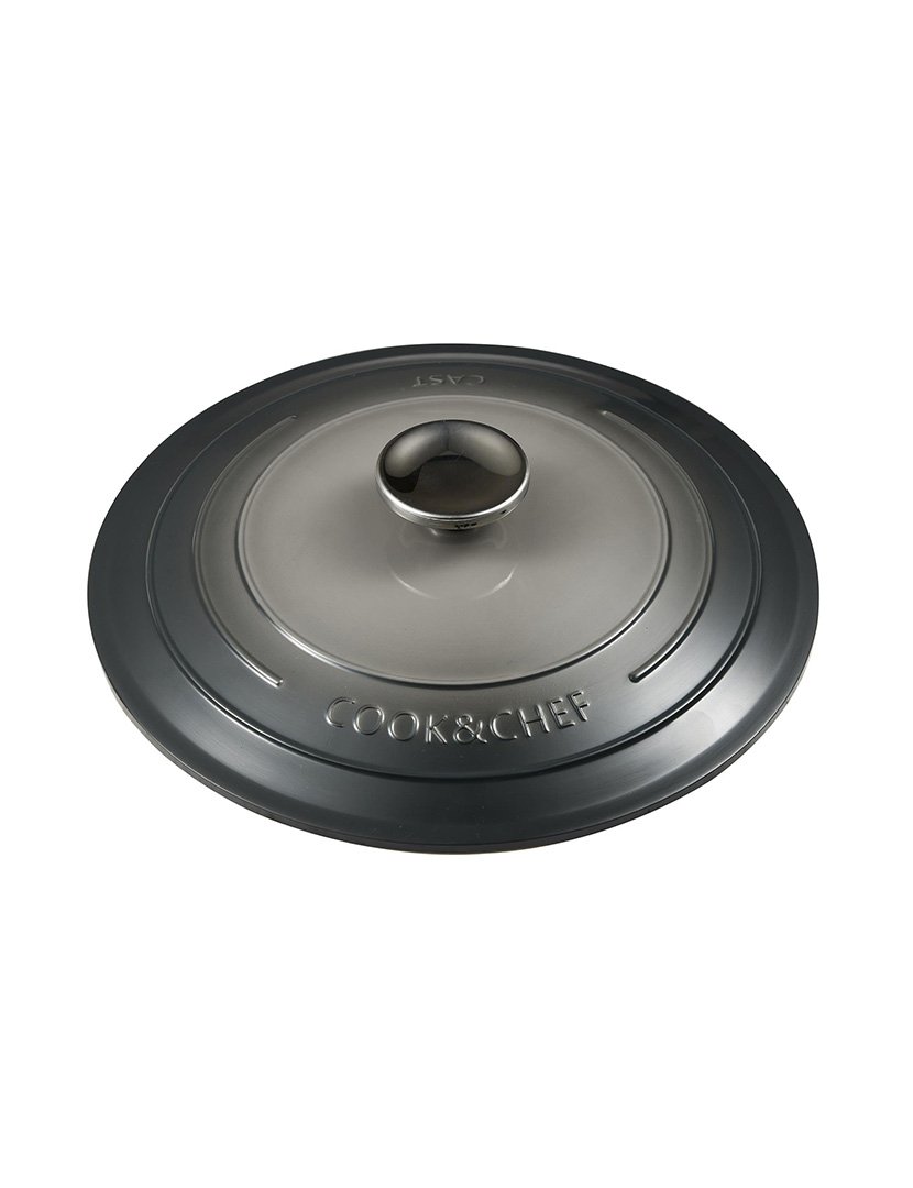 Caçarola Baixa Excalibur Cinzento 24 cm