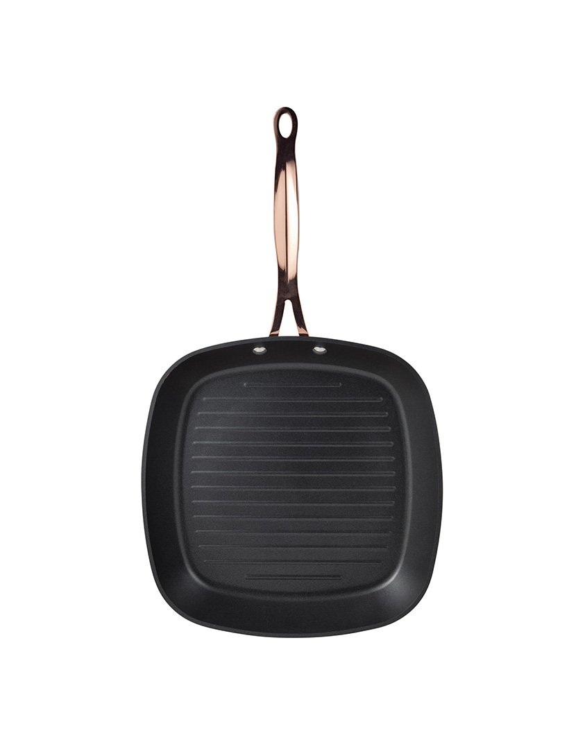 Grelhador Copper Preto 28 cm