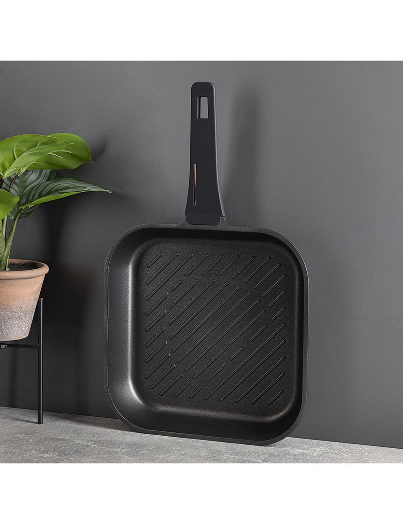 Grelhador Copper Preto 28 cm