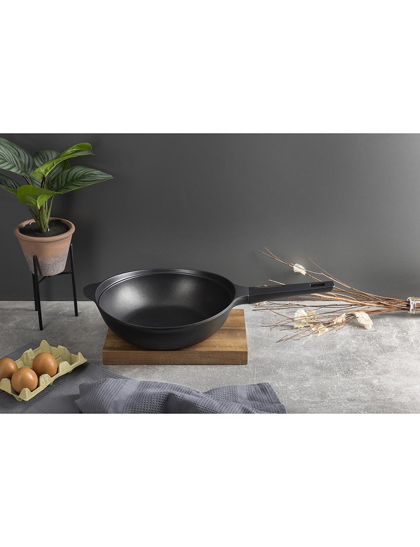 Wok Copper Preto 30 cm