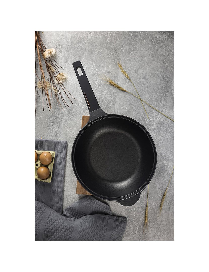 Wok Copper Preto 30 cm
