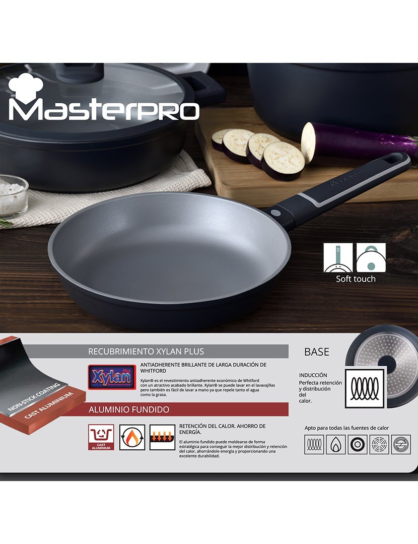 Wok Indigo Fundido 28 cm