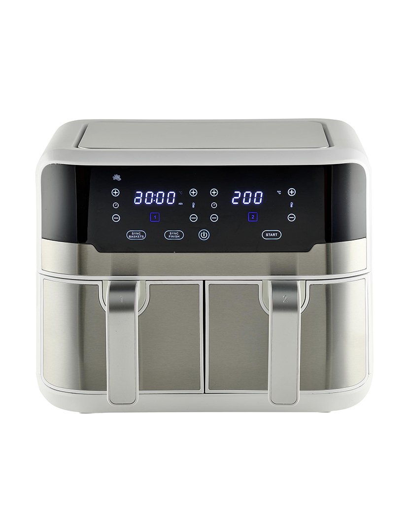 Fritadeira elétrica Rocket Duo 900 com 11 funções Branco