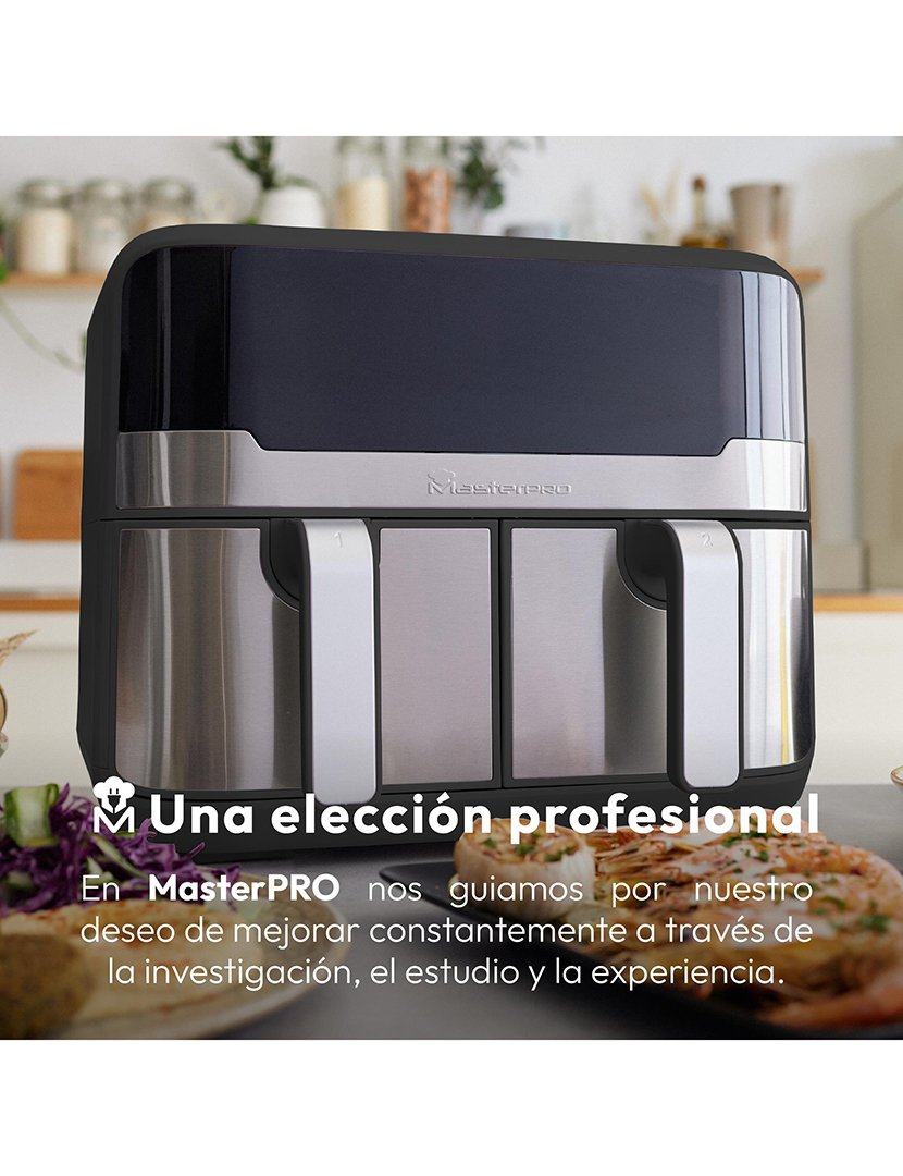 Fritadeira Elétrica Rocket Duo 900 com 11 Funções Preto