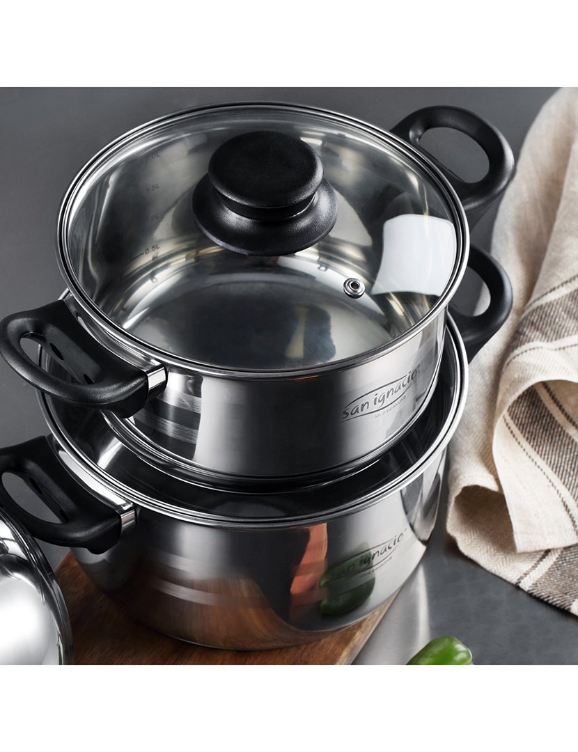 Trem Cozinha 5 Peças Aço Inox