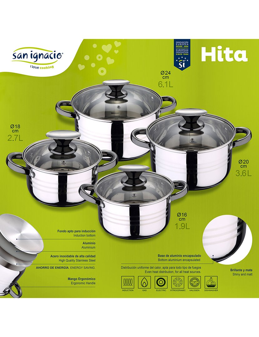 Trem Cozinha 4 Peças Hita