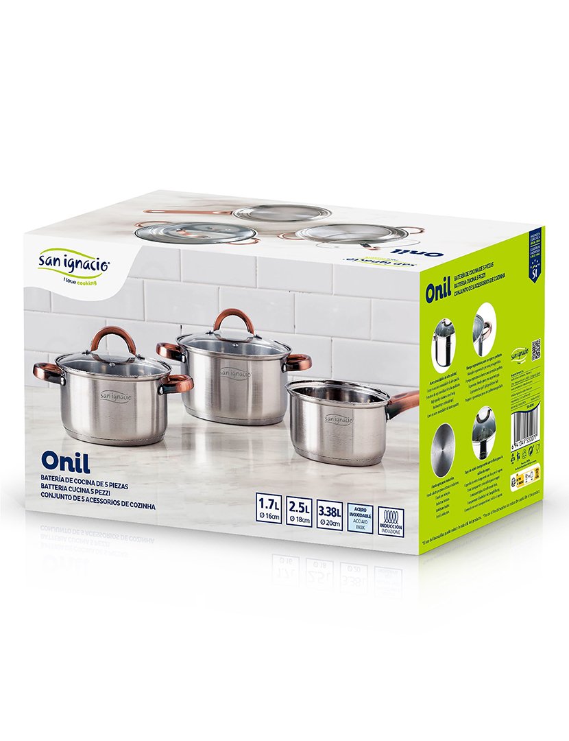 Trem Cozinha 3 Peças Onil