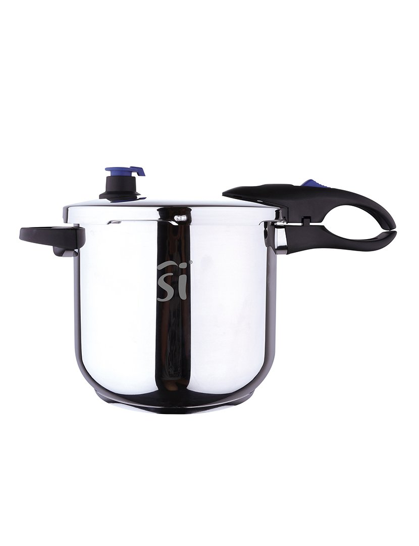 Panela de pressão de 24 cm e 9 litros, em aço inoxidável, para fogão de indução, Duero