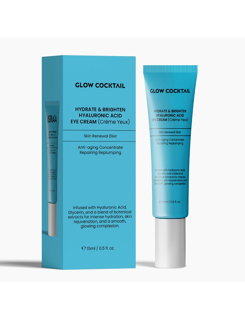 Creme para Olhos com Ácido Hialurônico Hidratante e Iluminador 15ml