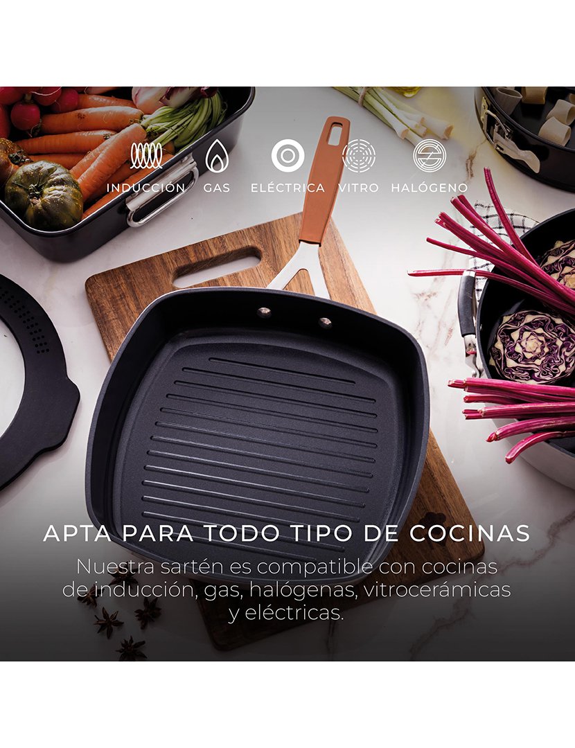 Grelhador Compact 28 cm