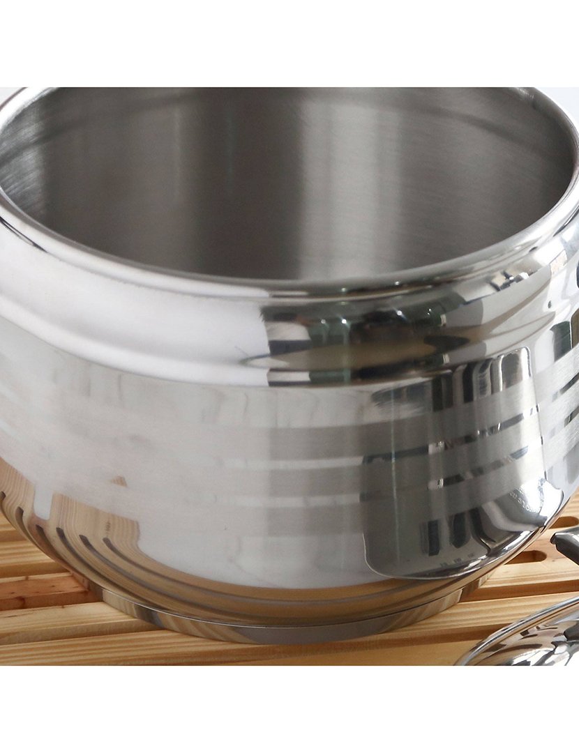 Panela Pressão Aço Inox 3,5L