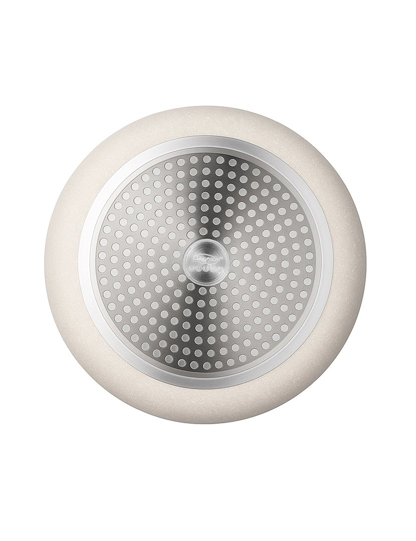 Conjunto 3 Caçarolas Ilag Creme