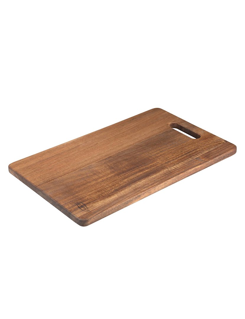 Tábua de corte 40,3x25,2x2,5cm feita de madeira de acácia,