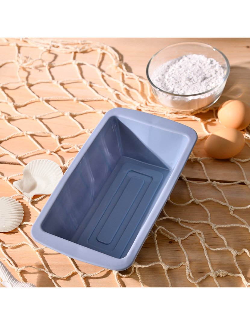 Forma de silicone para pão azul, ø24,5x13x6cm, Noia 