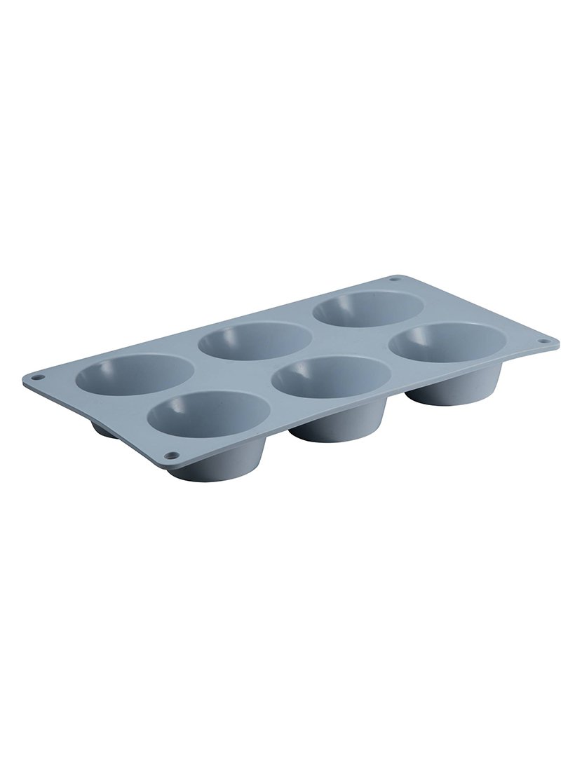 Forma de silicone para 6 muffins, ø26,8x16,5x3cm, Noia 