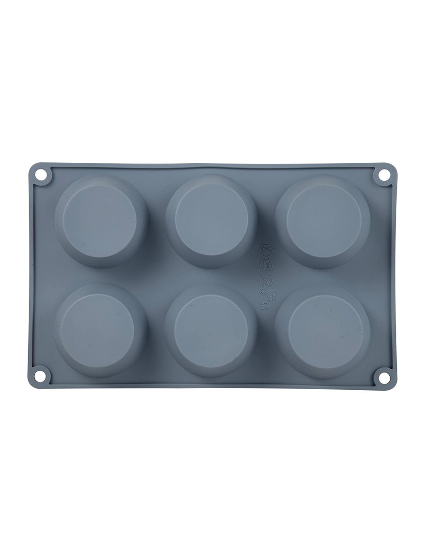 Forma de silicone para 6 muffins, ø26,8x16,5x3cm, Noia 