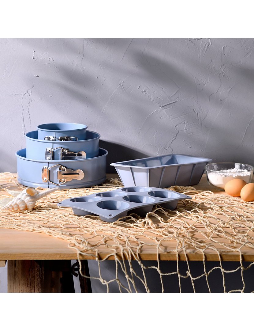 Forma de silicone para 6 muffins, ø26,8x16,5x3cm, Noia 