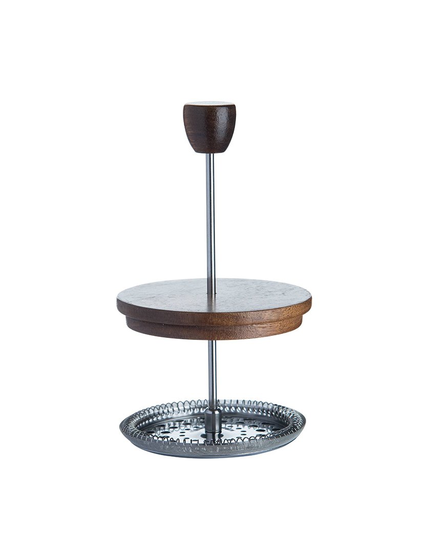 Cafeteira de êmbolo em vidro borossilicato 15,8x10x18,8cm Noia 