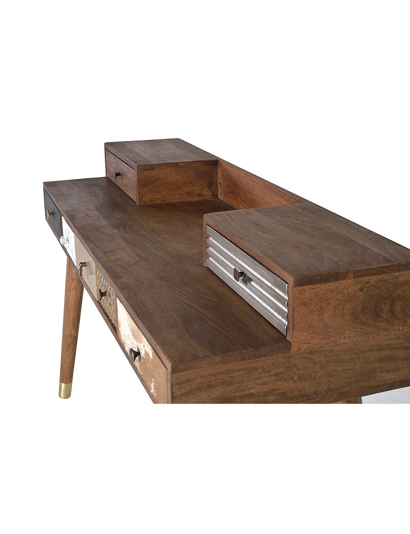 Mesa de Escritório 1270 Castanho