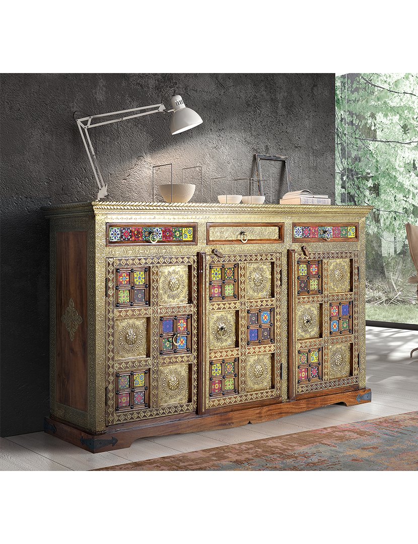 Aparador Vajillero 1279 Castanho