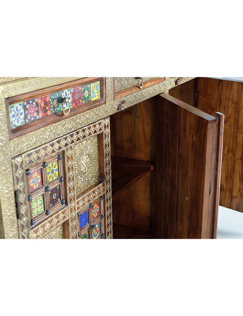 Aparador Vajillero 1279 Castanho