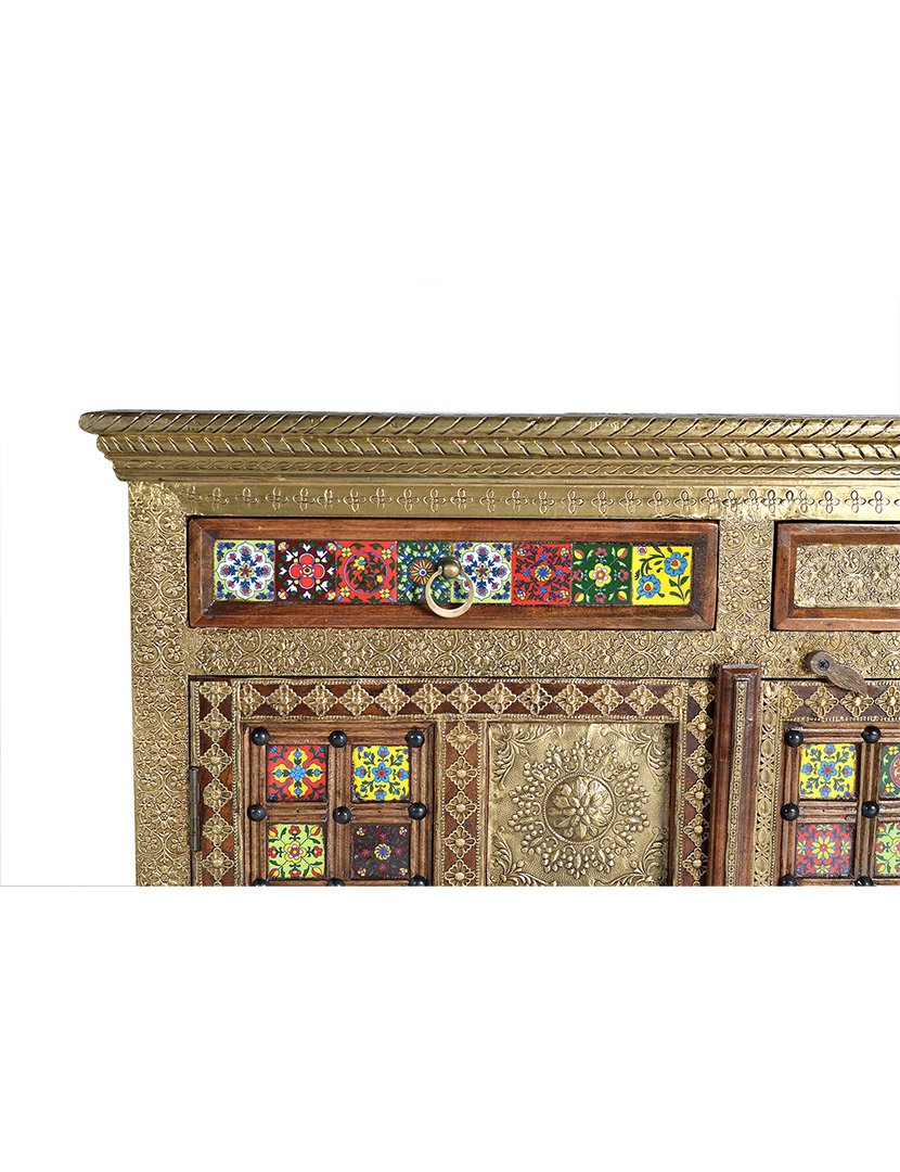 Aparador Vajillero 1279 Castanho