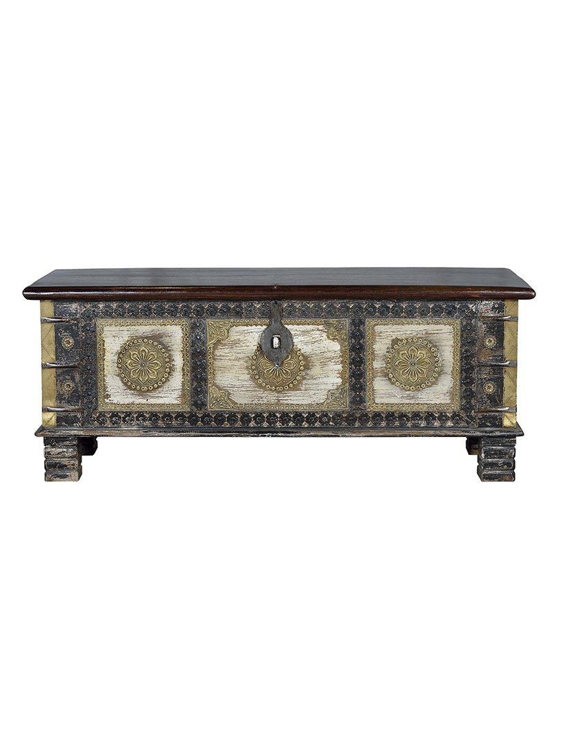 Baú 6498 Preto e Castanho