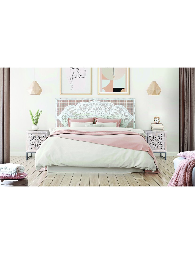 Cabeceira de Cama 17143 Branco