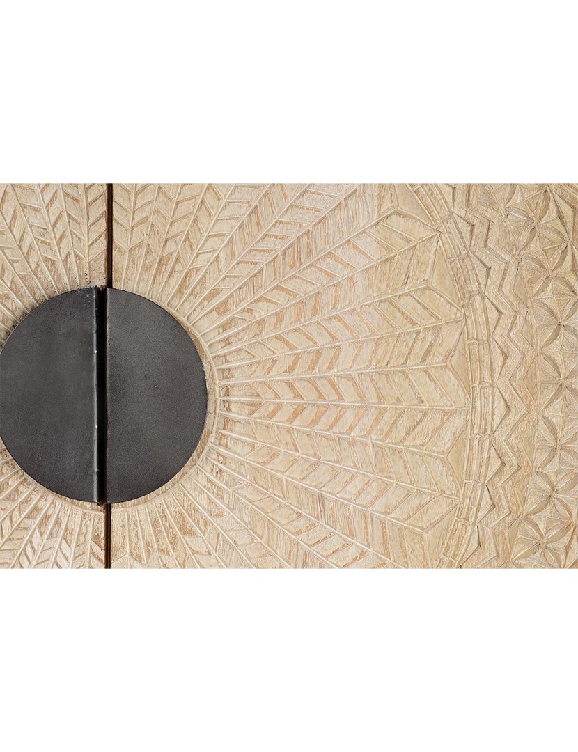 Armário 6981 Branco e Ferro