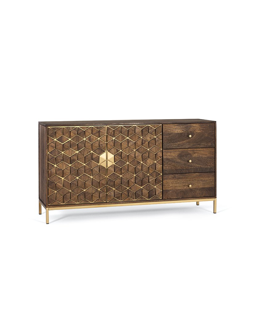 Sideboard 1465 Walnut Wood