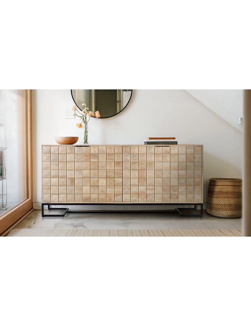 Aparador Vajillero 1973 Castanho e Preto