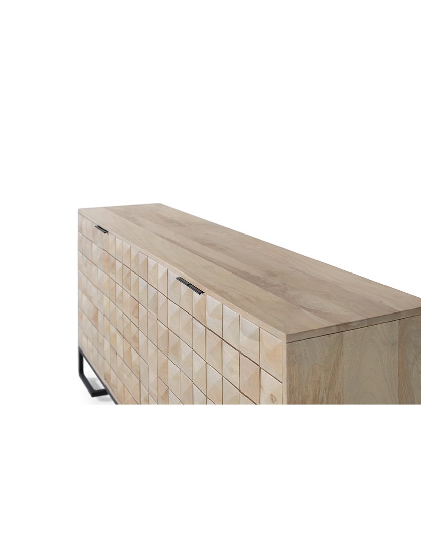 Aparador Vajillero 1973 Castanho e Preto