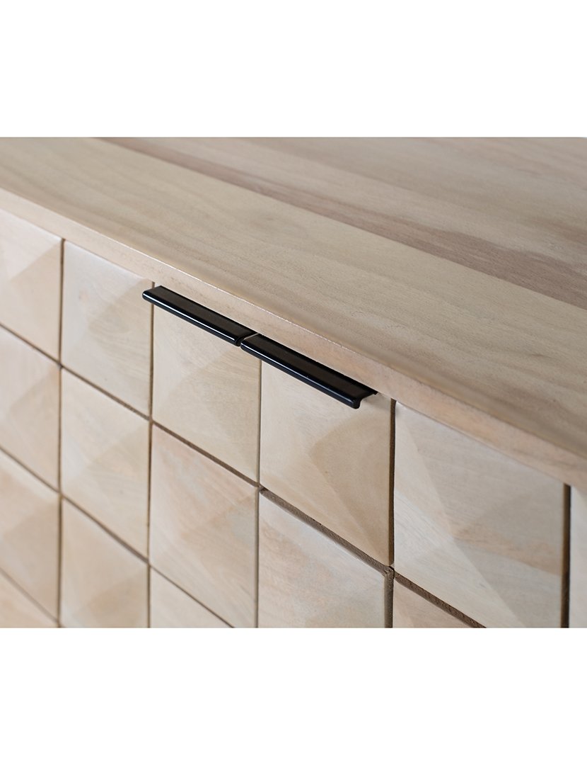 Aparador Vajillero 1973 Castanho e Preto