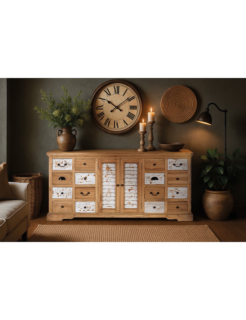 Aparador Vajillero 2352 Castanho