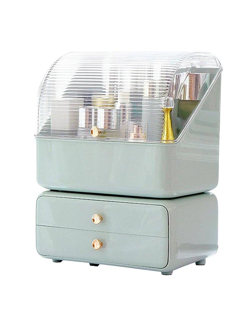 Caixa Organizadora e Organizadora de cosméticos 2 em 1