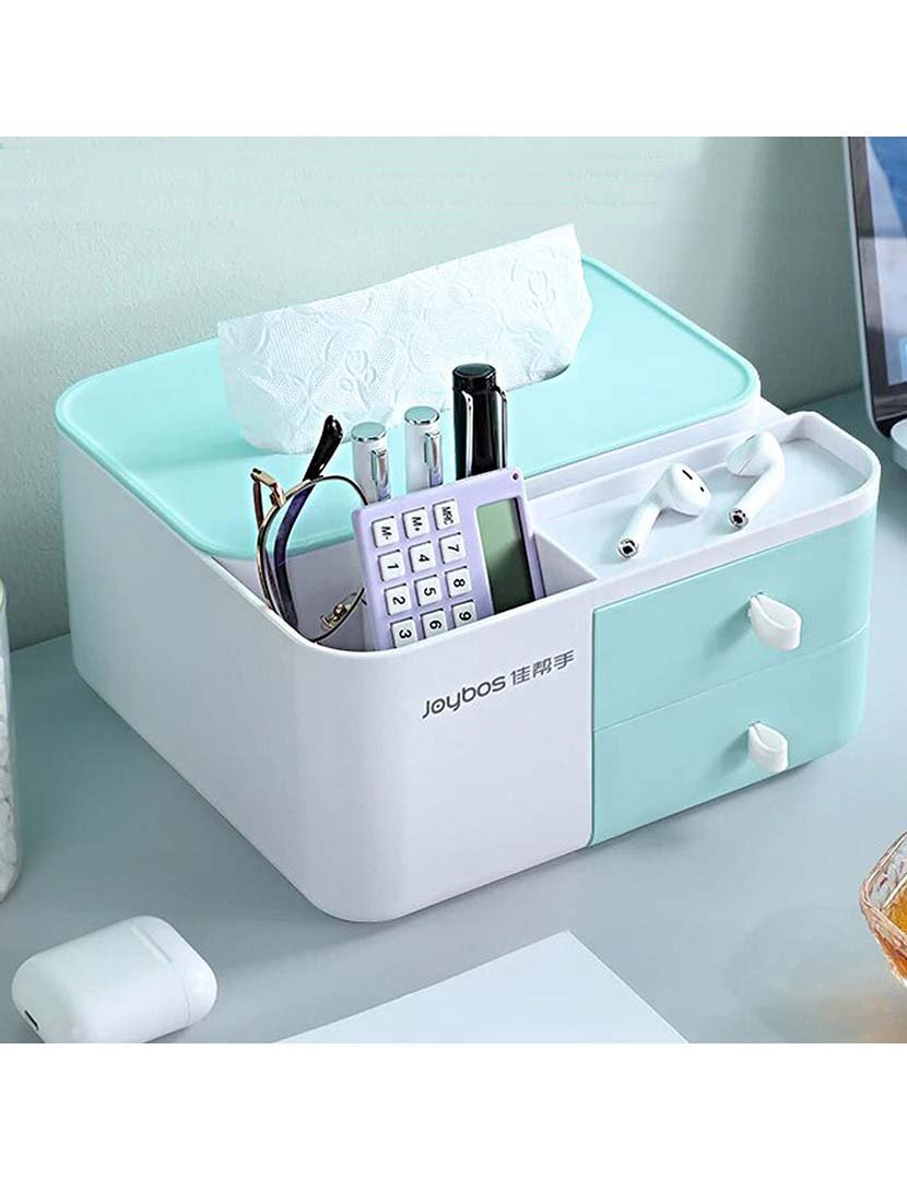 Organizador c/ Dispensador Lenços Verde