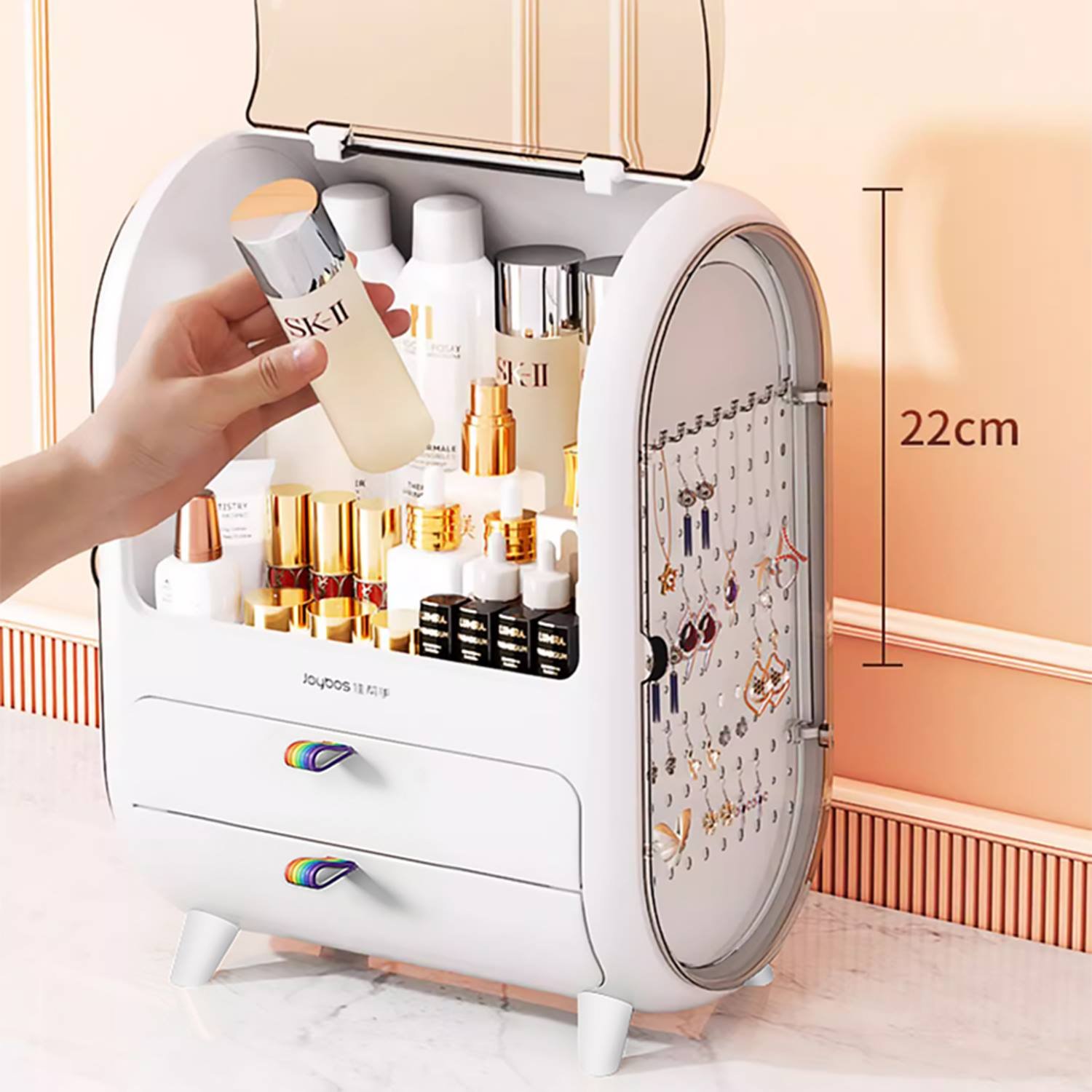 Organizador Cosméticos Branco