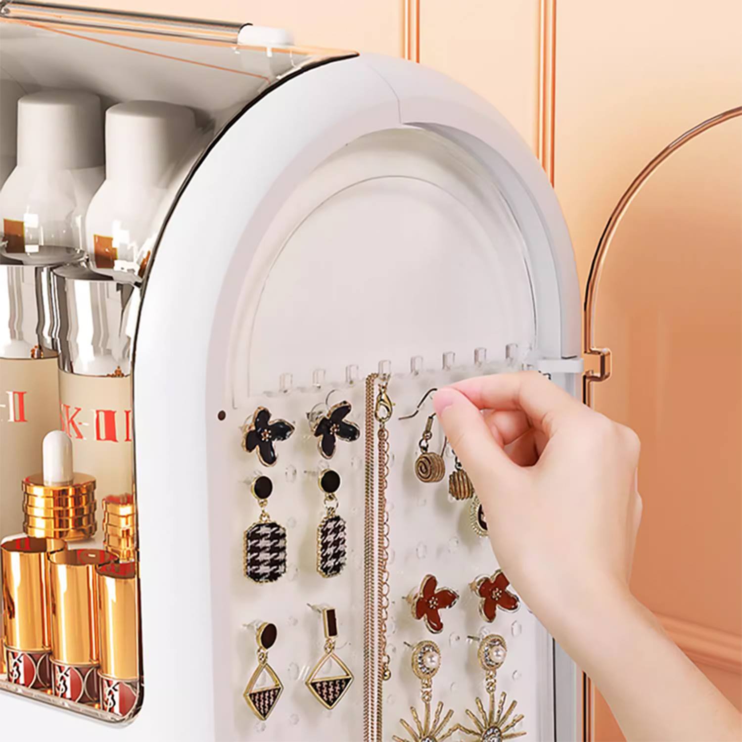 Organizador Cosméticos Branco