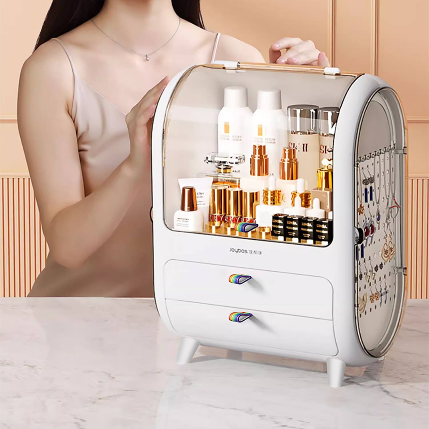 Organizador Cosméticos Branco