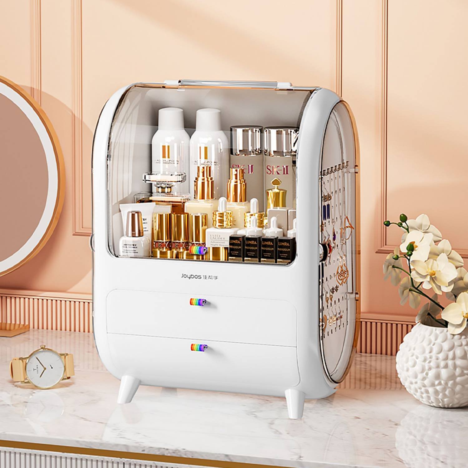 Organizador Cosméticos Branco