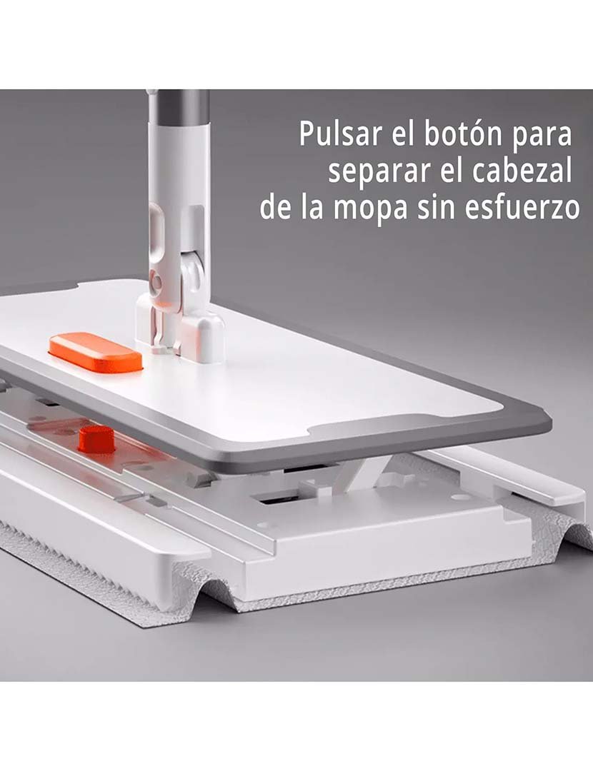 Mopa rotativa para limpeza de pisos 2 em 1