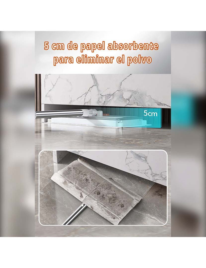 Mopa rotativa para limpeza de pisos 2 em 1