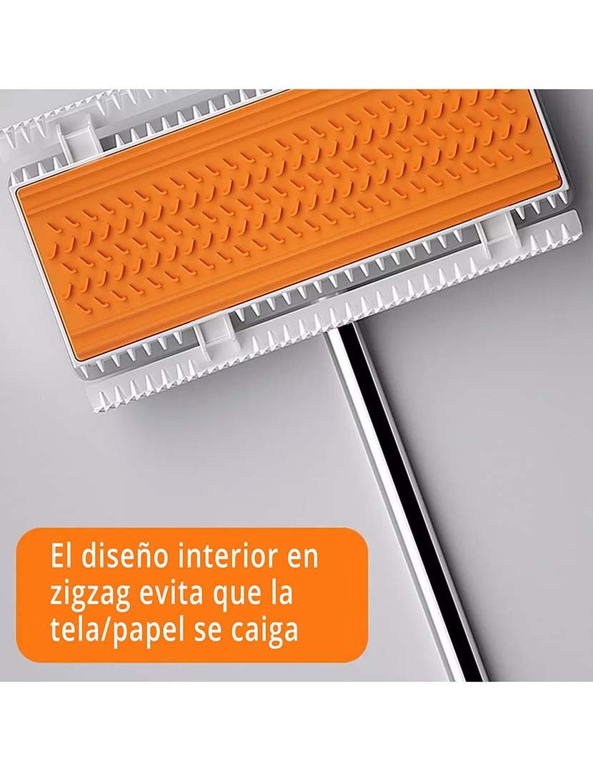 Mopa rotativa para limpeza de pisos 2 em 1