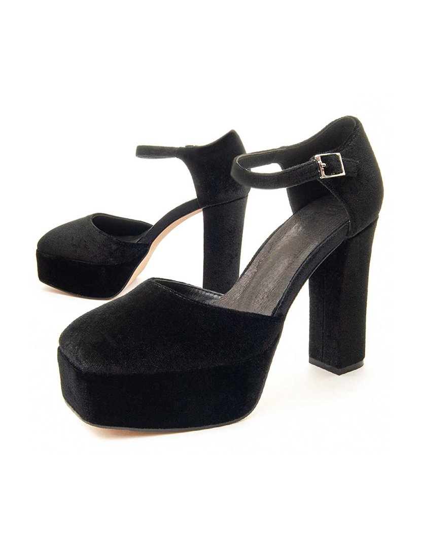 Sapatos de Salto Senhora Preto