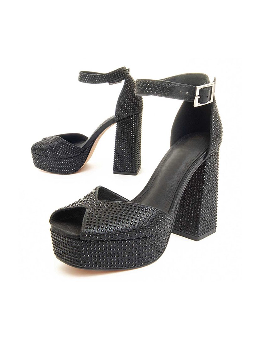 Sapatos com Salto Senhora Preto