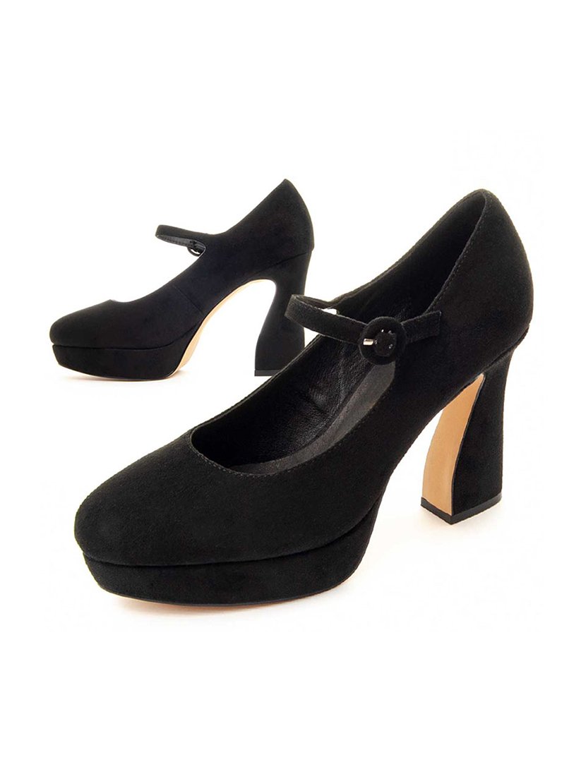 Sapatos com Salto Senhora Preto