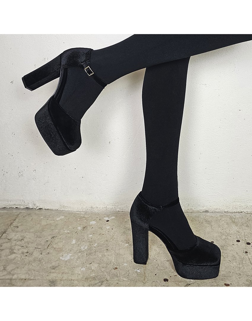 Sapatos de Salto Senhora Preto