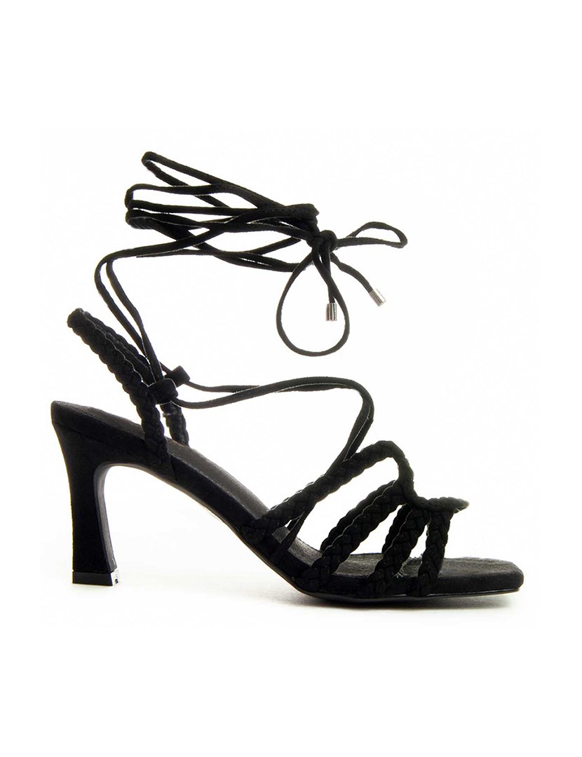 Sandálias com Salto Senhora Preto