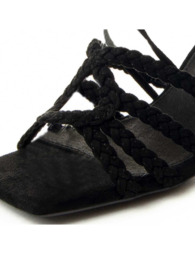 Sandálias com Salto Senhora Preto