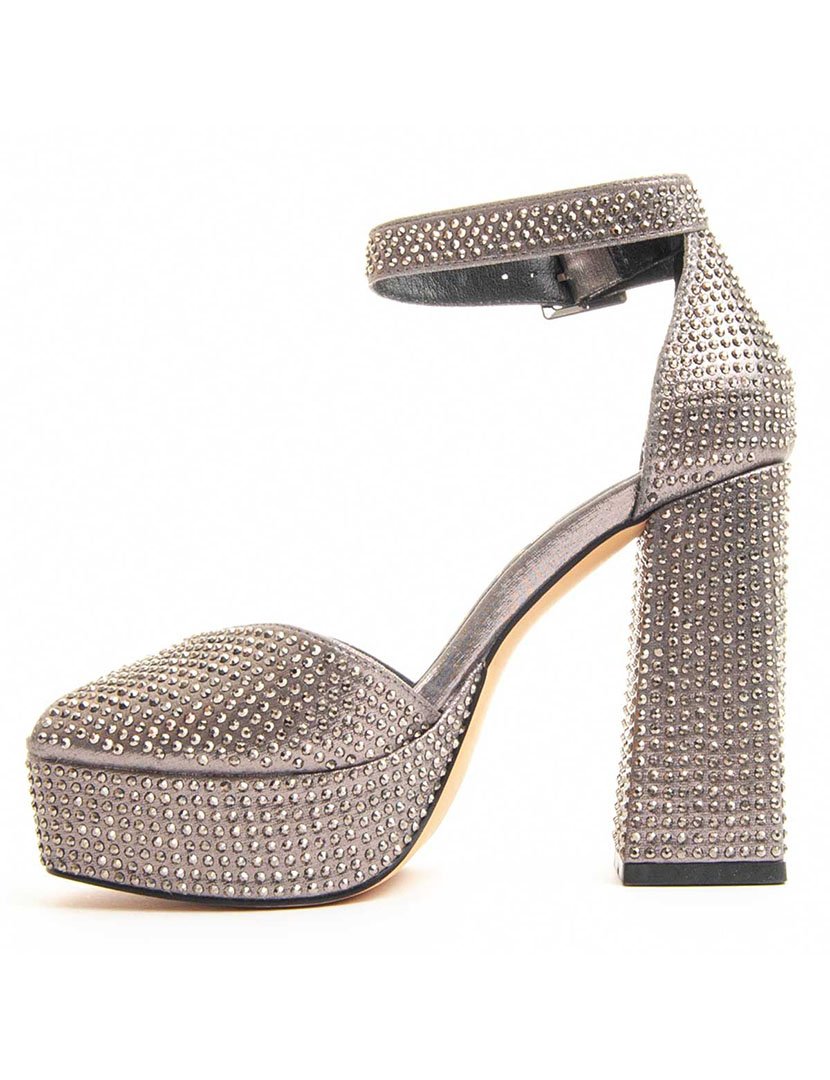 Sapatos com Salto Senhora Cinzento